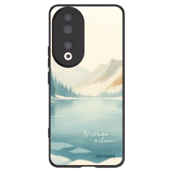 Picasee silikonski črni ovitek za Honor 90 5G - NOTHERN SILENCE