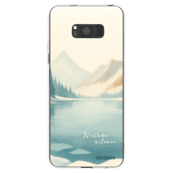 Picasee silikonski prozorni ovitek za Samsung Galaxy S8 G950F - NOTHERN SILENCE