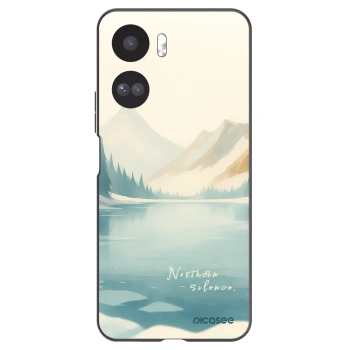 Picasee silikonski črni ovitek za Honor 90 Lite 5G - NOTHERN SILENCE