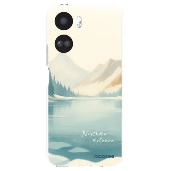 Picasee silikonski prozorni ovitek za Honor 90 Lite 5G - NOTHERN SILENCE