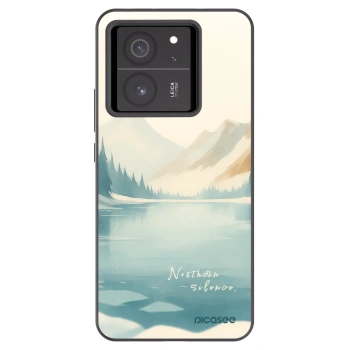 Picasee silikonski črni ovitek za Xiaomi 13T - NOTHERN SILENCE