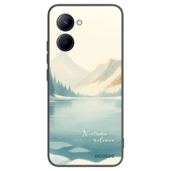 Picasee silikonski črni ovitek za Realme C33 (2023) - NOTHERN SILENCE