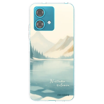 Picasee silikonski prozorni ovitek za Motorola Edge 40 Neo - NOTHERN SILENCE