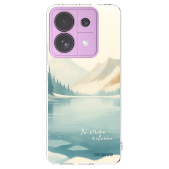 Picasee silikonski prozorni ovitek za Xiaomi Redmi Note 13 Pro 5G - NOTHERN SILENCE