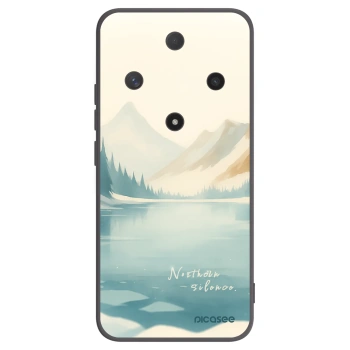 Picasee silikonski črni ovitek za Honor Magic6 Lite 5G - NOTHERN SILENCE