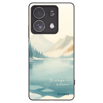 Picasee silikonski črni ovitek za Xiaomi Redmi Note 13 Pro 4G - NOTHERN SILENCE