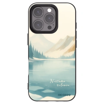 Picasee silikonski črni ovitek za Apple iPhone 16 Pro - NOTHERN SILENCE