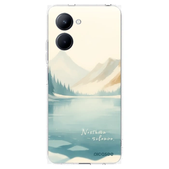 Picasee silikonski prozorni ovitek za Realme C33 (2023) - NOTHERN SILENCE