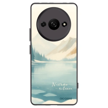 Picasee silikonski črni ovitek za Xiaomi Redmi A3 - NOTHERN SILENCE