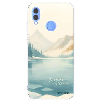 Picasee silikonski prozorni ovitek za Huawei P Smart 2019 - NOTHERN SILENCE