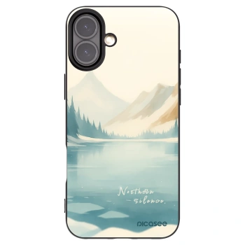 Picasee silikonski črni ovitek za Apple iPhone 16 Plus - NOTHERN SILENCE