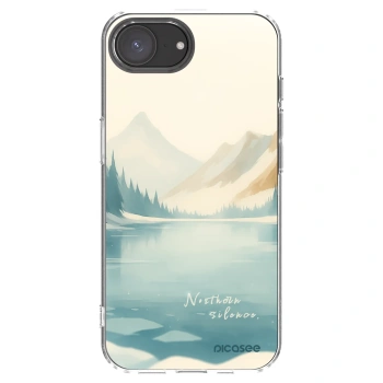 Picasee silikonski prozorni ovitek za Apple iPhone 16e - NOTHERN SILENCE