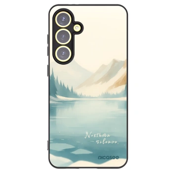 Picasee silikonski črni ovitek za Samsung Galaxy S24 FE S721B - NOTHERN SILENCE