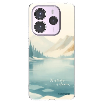 Picasee silikonski prozorni ovitek za Xiaomi Redmi Note 14 5G - NOTHERN SILENCE