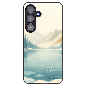 Picasee silikonski črni ovitek za Samsung Galaxy S25 5G - NOTHERN SILENCE