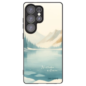 Picasee silikonski črni ovitek za Samsung Galaxy S25 Ultra 5G - NOTHERN SILENCE