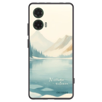 Picasee silikonski črni ovitek za Motorola Moto G35 5G - NOTHERN SILENCE