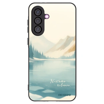 Picasee silikonski črni ovitek za Samsung Galaxy A56 5G A566B - NOTHERN SILENCE