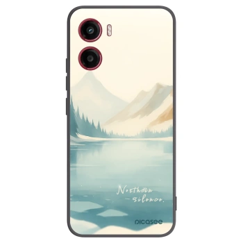Picasee silikonski črni ovitek za Motorola Moto G05 - NOTHERN SILENCE