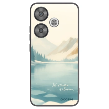 Picasee silikonski črni ovitek za Xiaomi Poco F6 - NOTHERN SILENCE