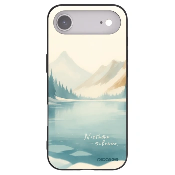 Picasee silikonski črni ovitek za Apple iPhone Air - NOTHERN SILENCE