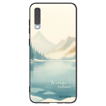 Picasee silikonski črni ovitek za Samsung Galaxy A70 A705F - NOTHERN SILENCE