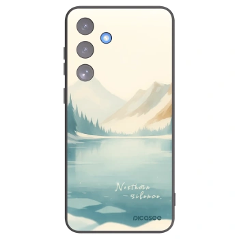 Picasee silikonski črni ovitek za Samsung Galaxy S25 FE 5G - NOTHERN SILENCE