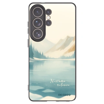 Picasee silikonski črni ovitek za Samsung Galaxy S26 Ultra - NOTHERN SILENCE