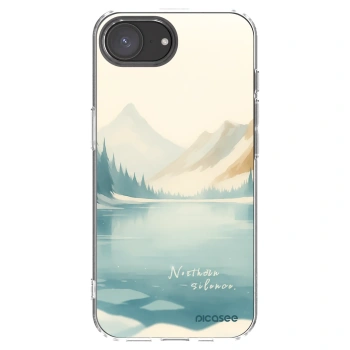 Picasee silikonski prozorni ovitek za Apple iPhone 17e - NOTHERN SILENCE