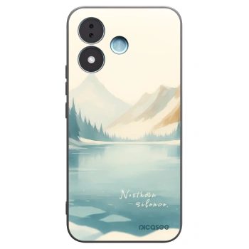 Picasee silikonski črni ovitek za Xiaomi Redmi Note 17 5G - NOTHERN SILENCE