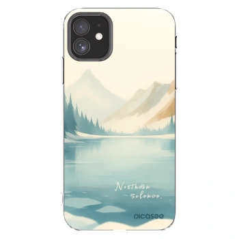 Picasee silikonski prozorni ovitek za Apple iPhone 11 - NOTHERN SILENCE