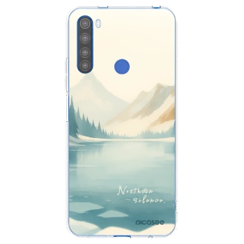 Picasee silikonski prozorni ovitek za Xiaomi Redmi Note 8T - NOTHERN SILENCE