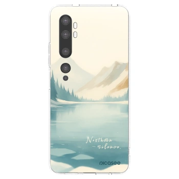 Picasee silikonski prozorni ovitek za Xiaomi Mi Note 10 (Pro) - NOTHERN SILENCE
