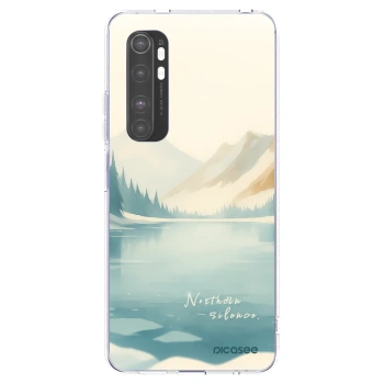 Picasee silikonski prozorni ovitek za Xiaomi Mi Note 10 Lite - NOTHERN SILENCE