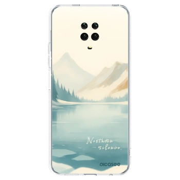 Picasee silikonski prozorni ovitek za Xiaomi Redmi Note 9S - NOTHERN SILENCE