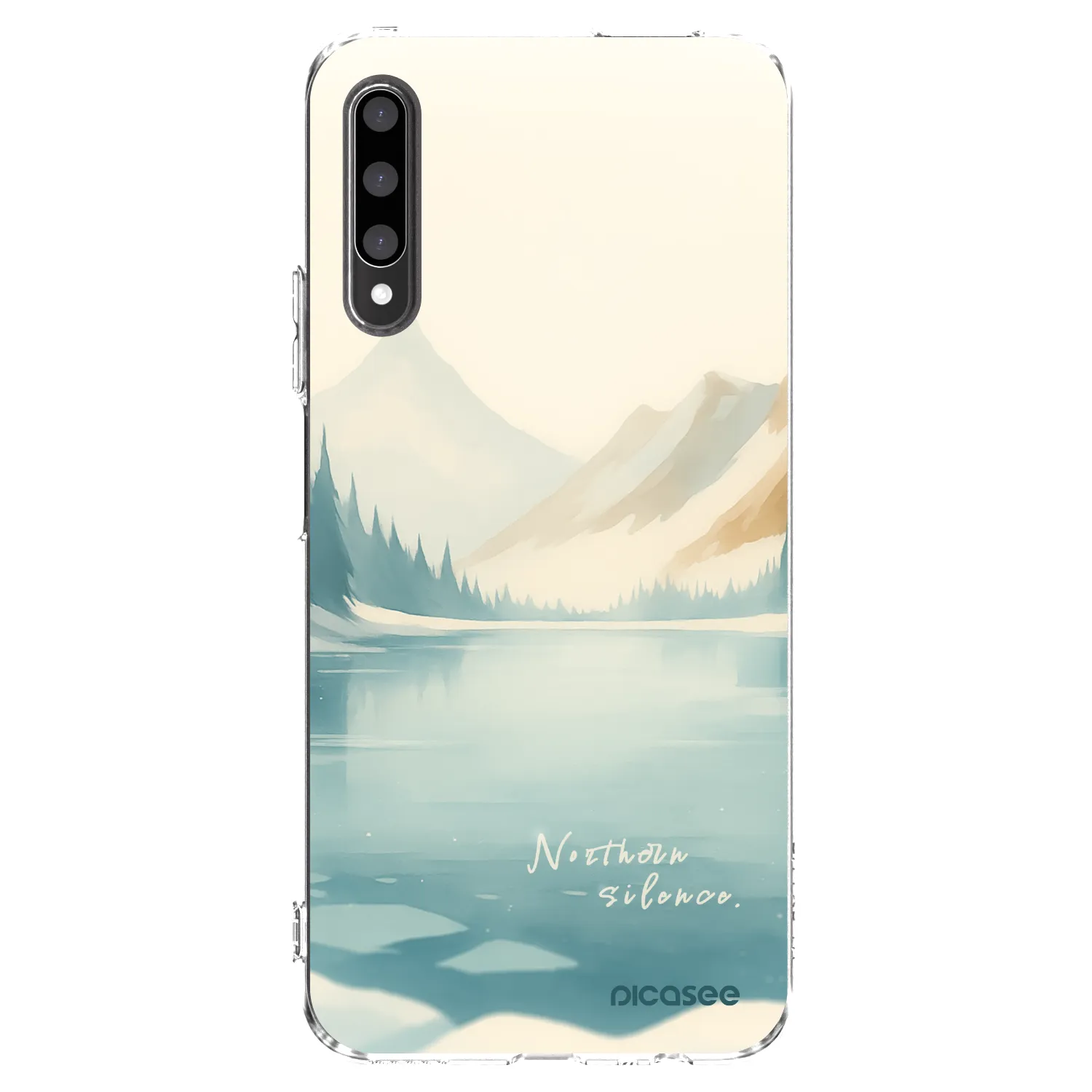 Picasee silikonski prozorni ovitek za Honor 9X Pro - NOTHERN SILENCE