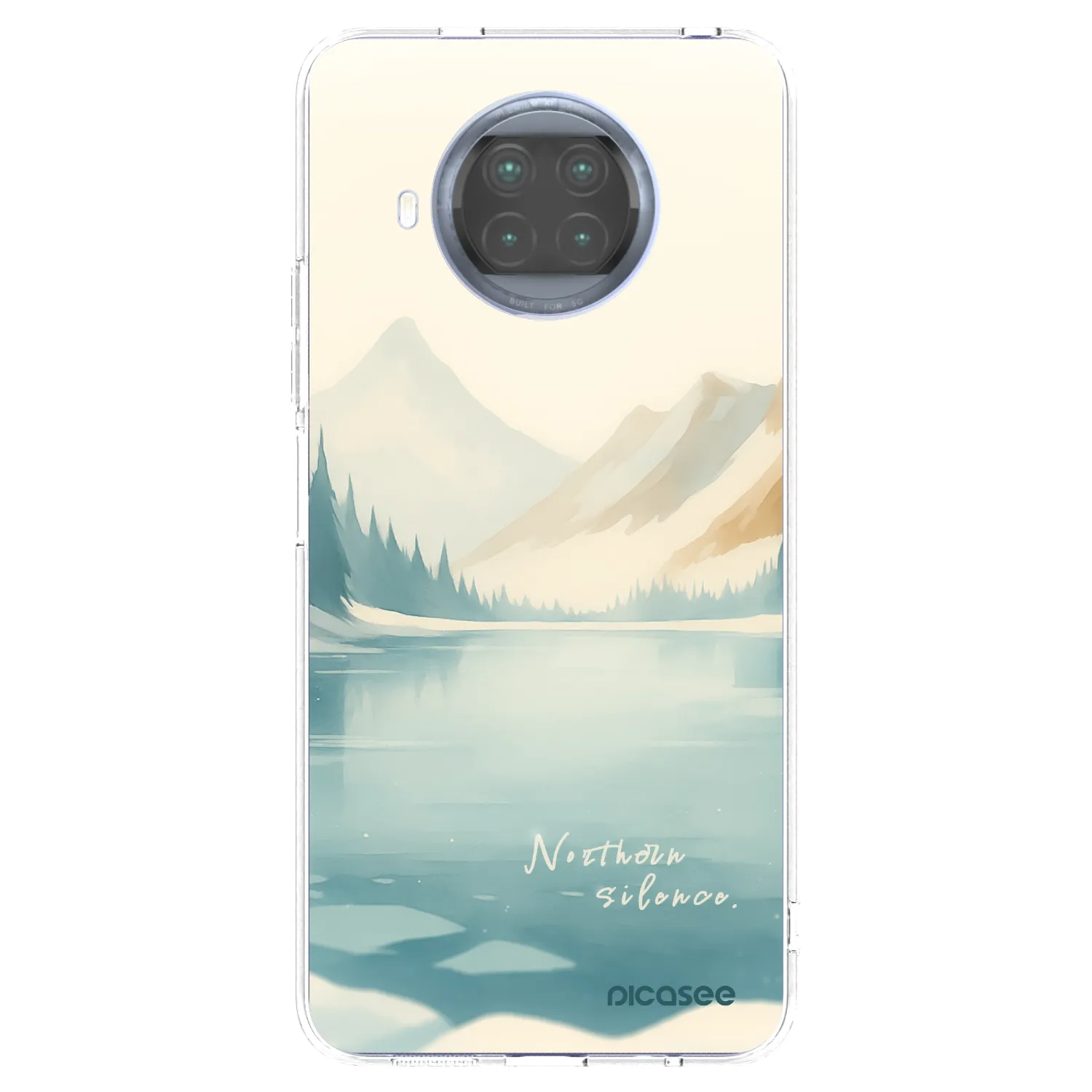 Picasee silikonski prozorni ovitek za Xiaomi Mi 10T Lite - NOTHERN SILENCE