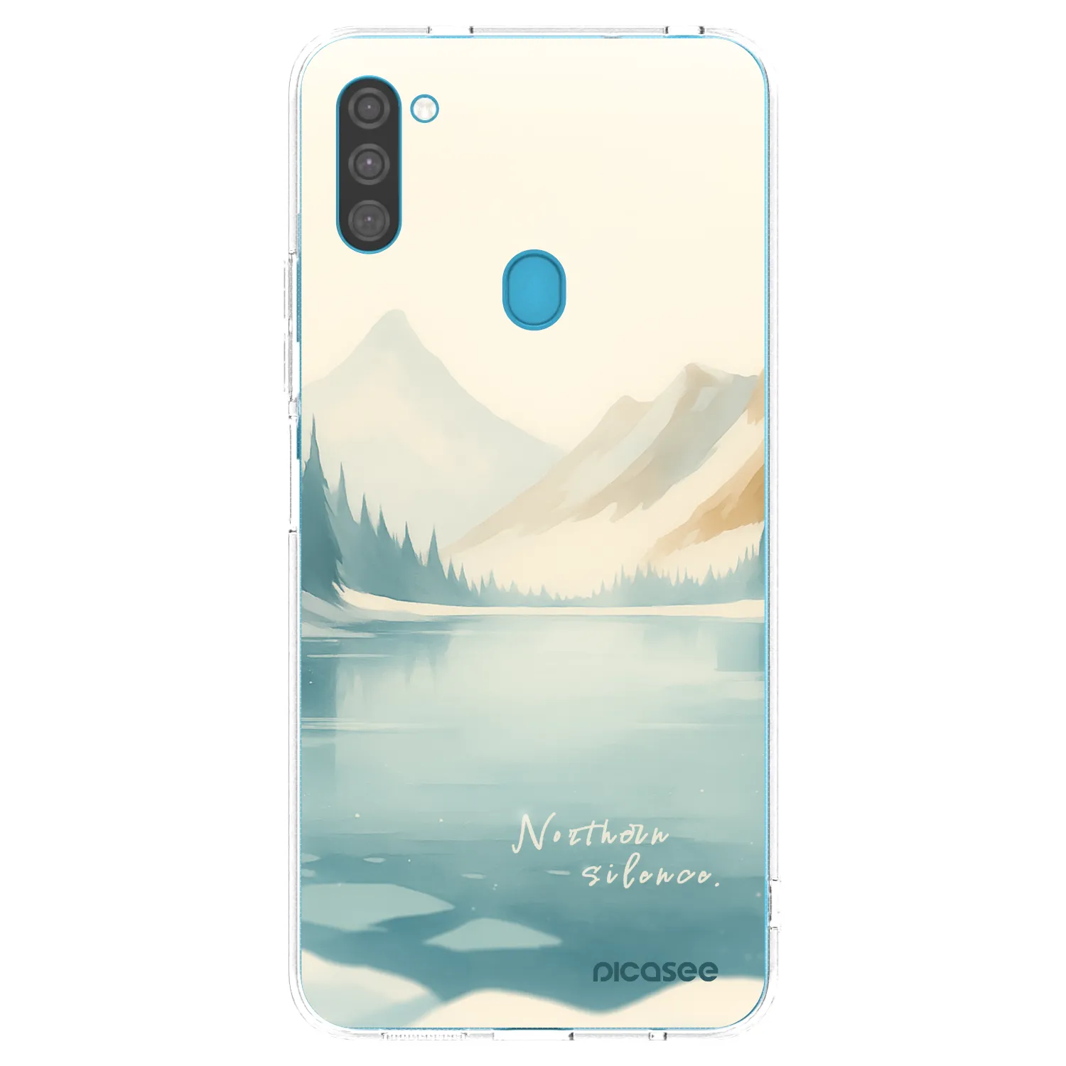 Picasee silikonski prozorni ovitek za Samsung Galaxy M11 - NOTHERN SILENCE