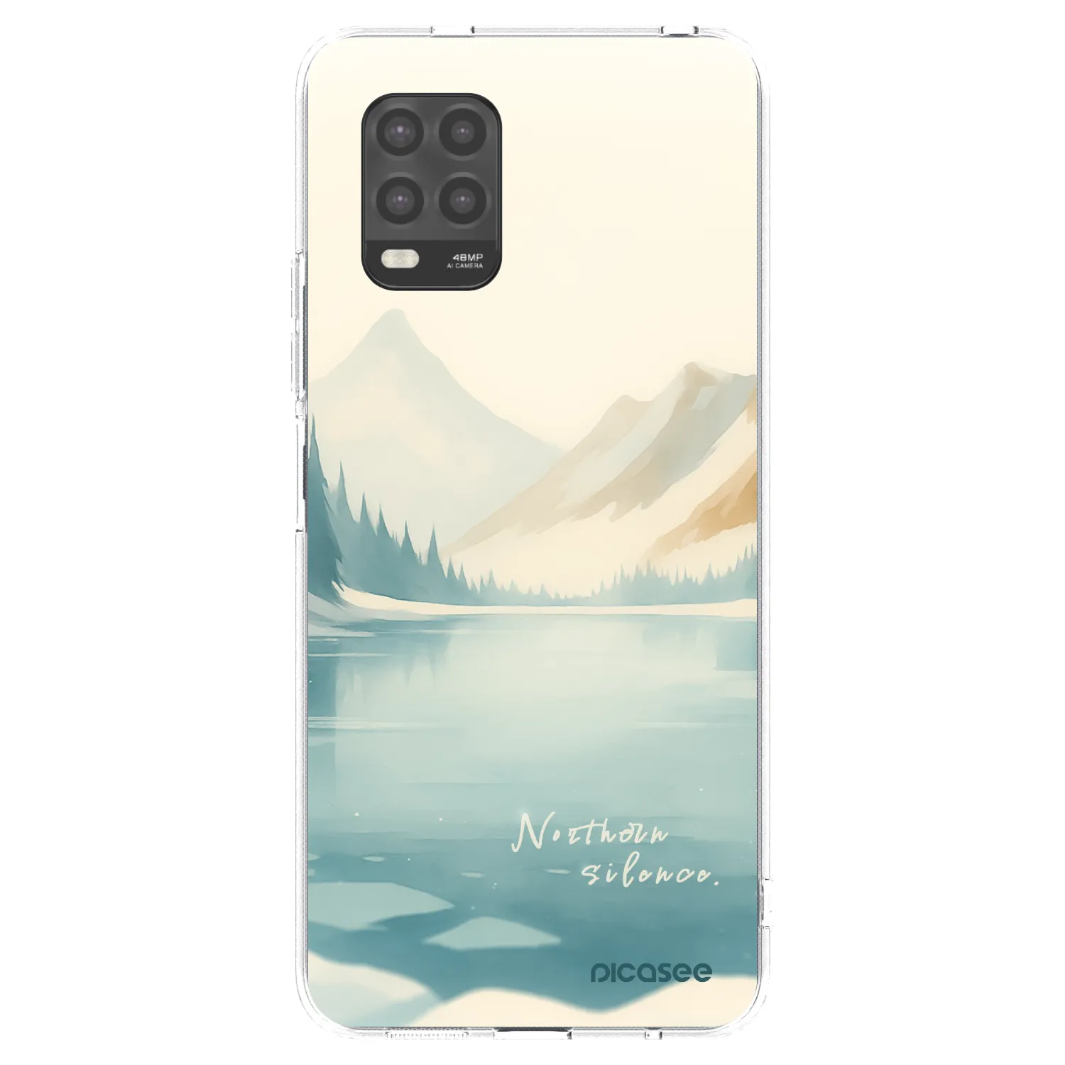 Picasee silikonski prozorni ovitek za Xiaomi Mi 10 Lite - NOTHERN SILENCE