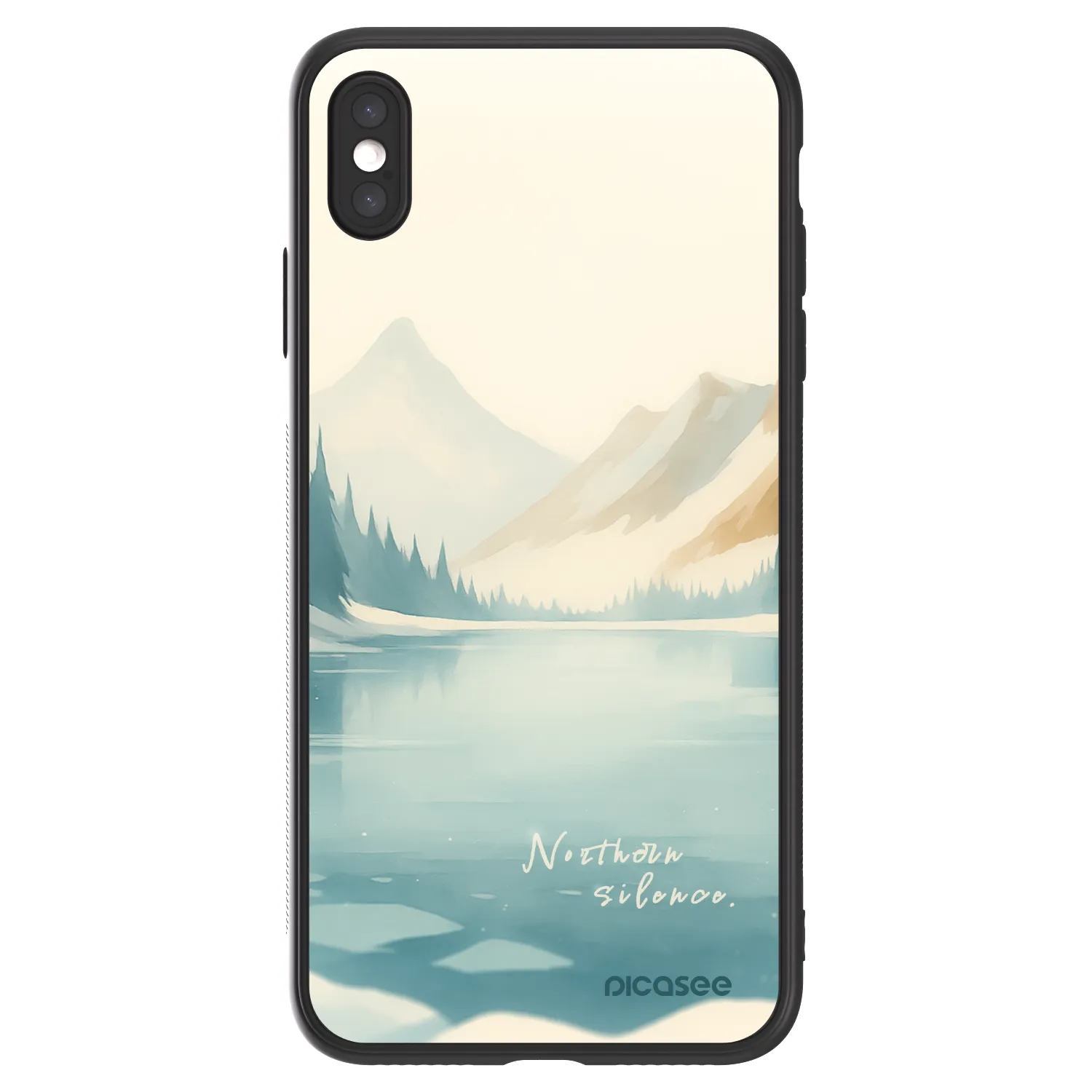 Picasee ULTIMATE CASE za Apple iPhone XS Max - NOTHERN SILENCE
