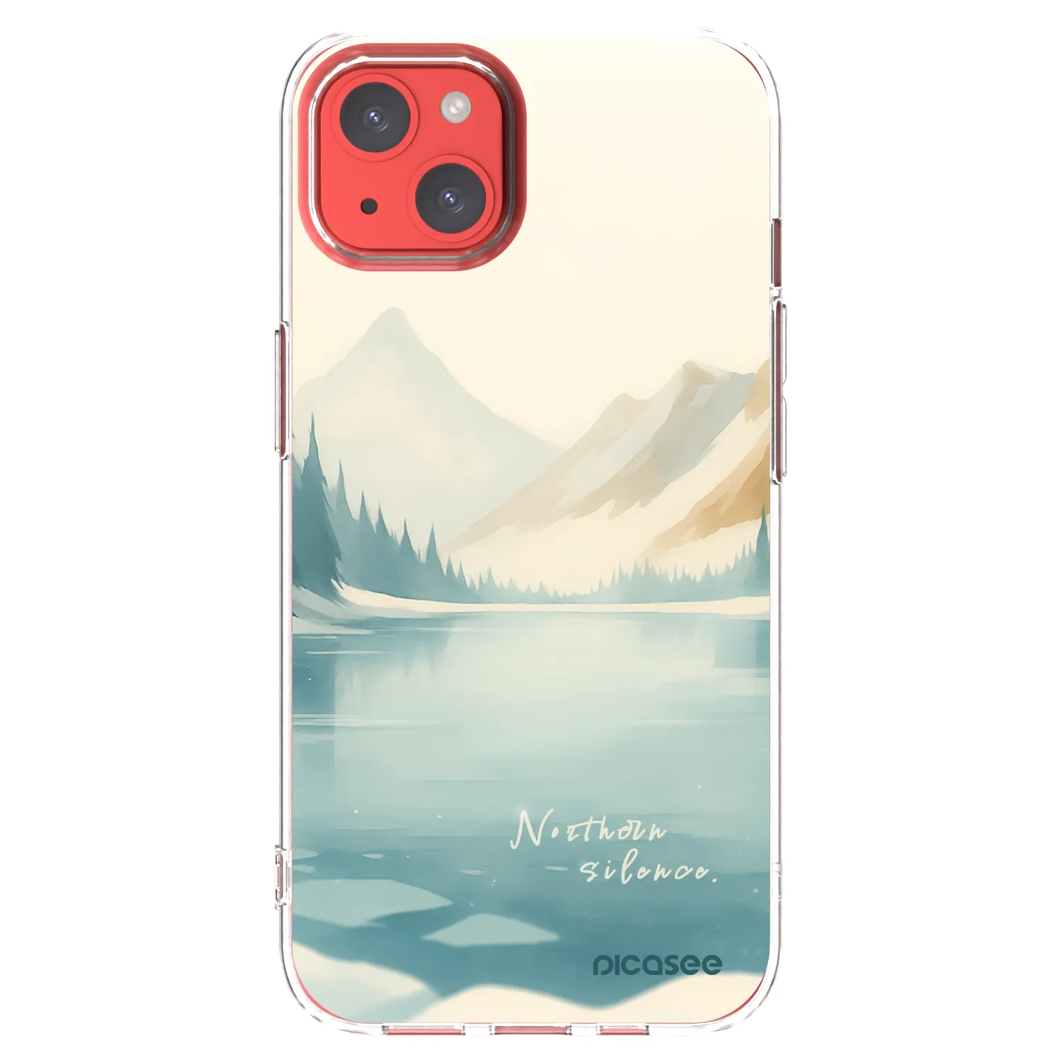 Picasee silikonski prozorni ovitek za Apple iPhone 13 - NOTHERN SILENCE