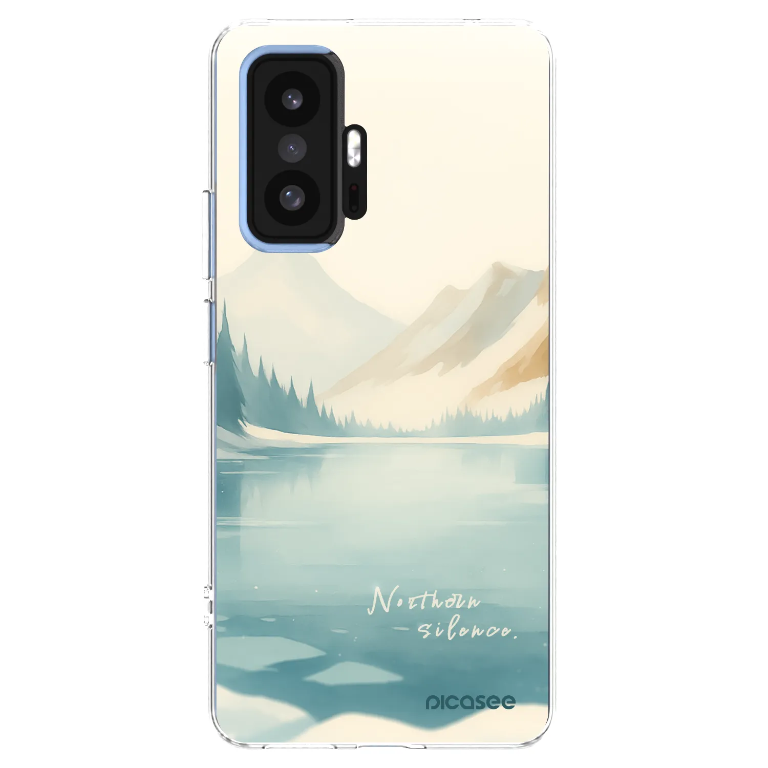 Picasee silikonski prozorni ovitek za Xiaomi 11T - NOTHERN SILENCE
