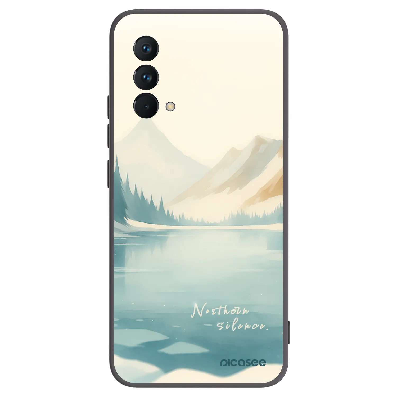 Picasee silikonski črni ovitek za Realme GT Master Edition 5G - NOTHERN SILENCE