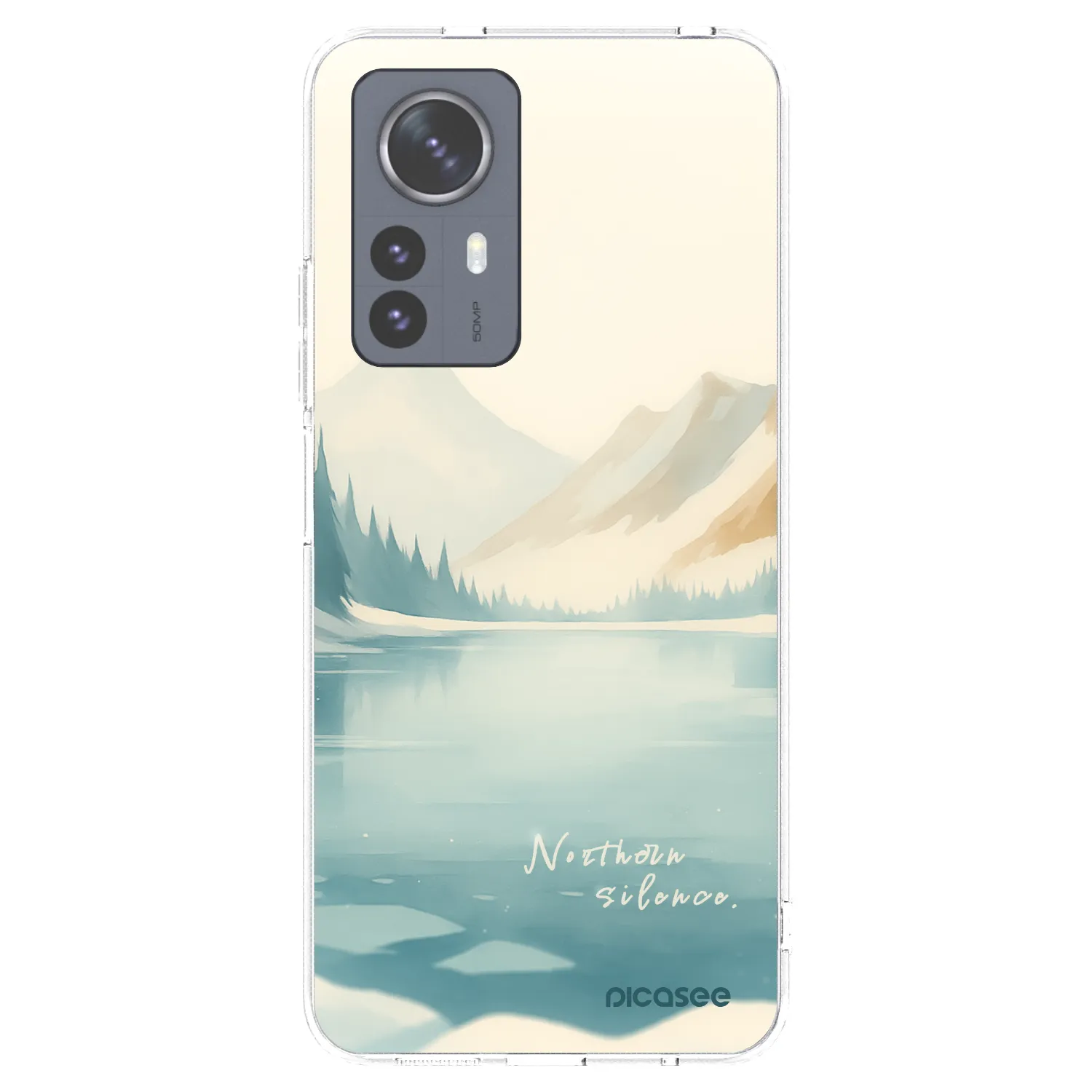 Picasee silikonski prozorni ovitek za Xiaomi 12 Pro - NOTHERN SILENCE