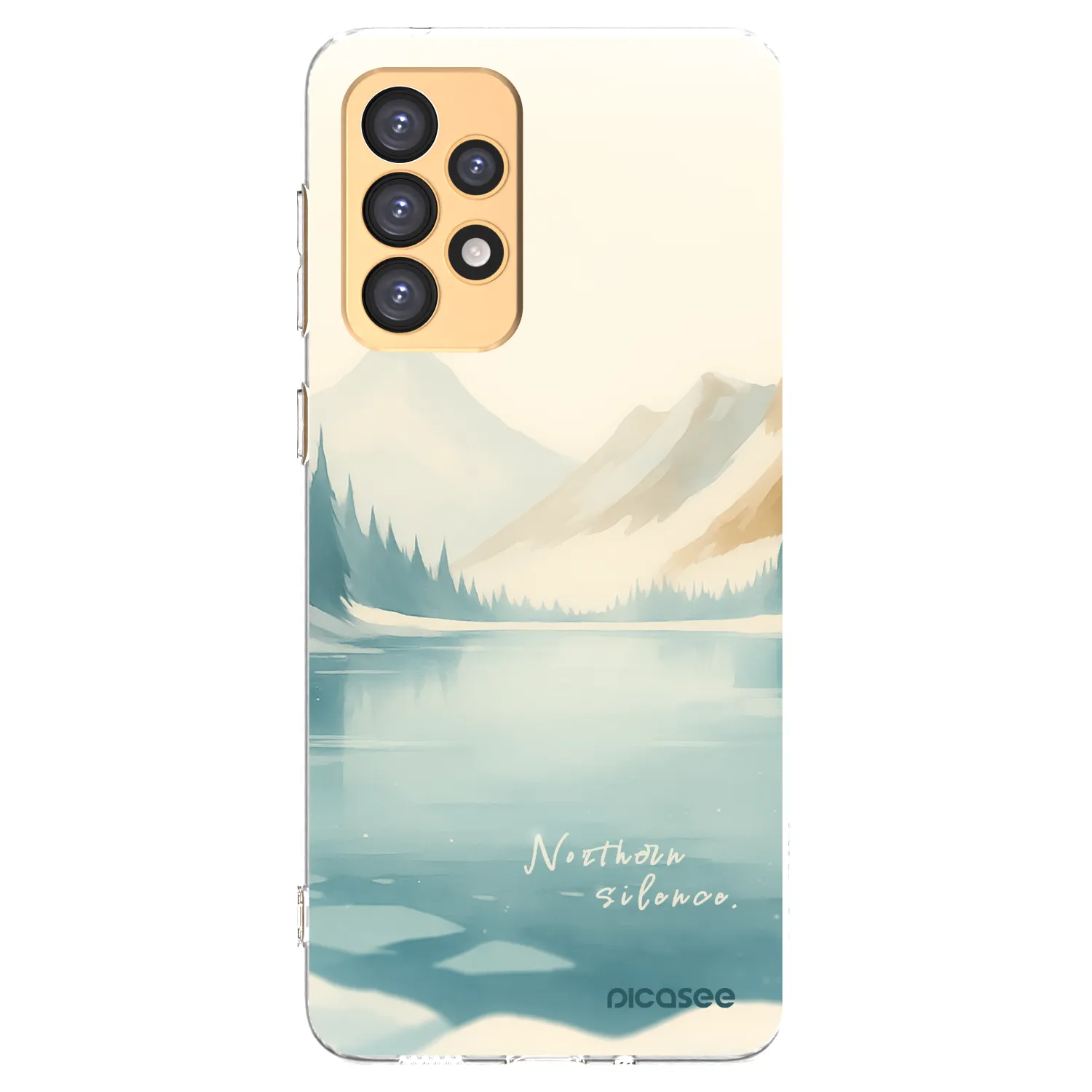 Picasee silikonski prozorni ovitek za Samsung Galaxy A33 5G A336 - NOTHERN SILENCE