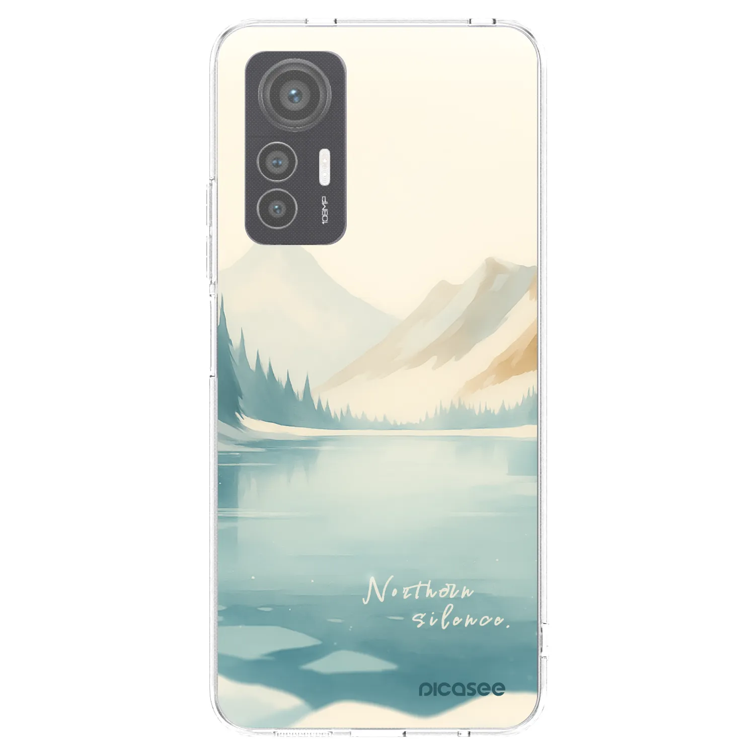 Picasee silikonski prozorni ovitek za Xiaomi 12 Lite - NOTHERN SILENCE