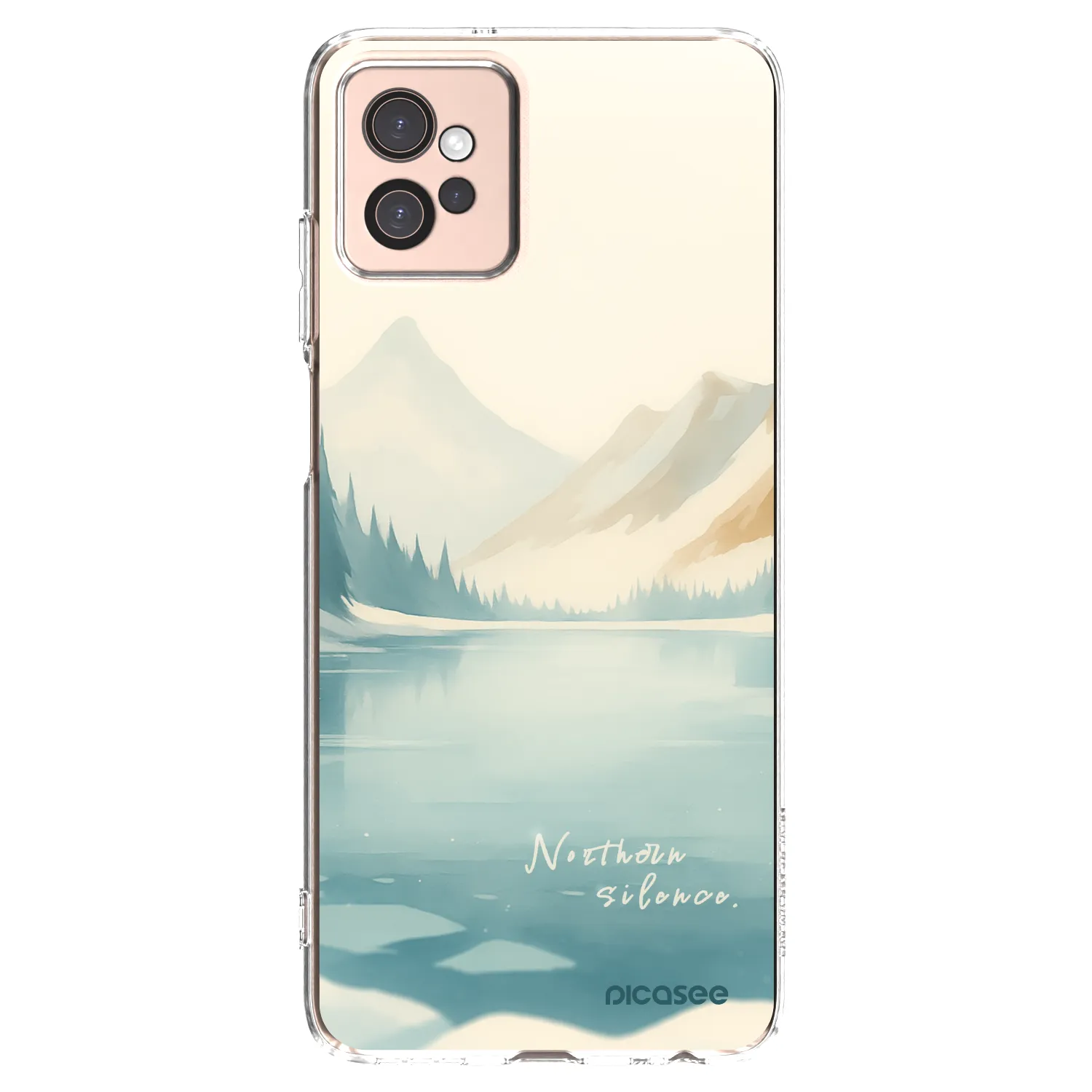 Picasee silikonski prozorni ovitek za Motorola Moto G32 - NOTHERN SILENCE
