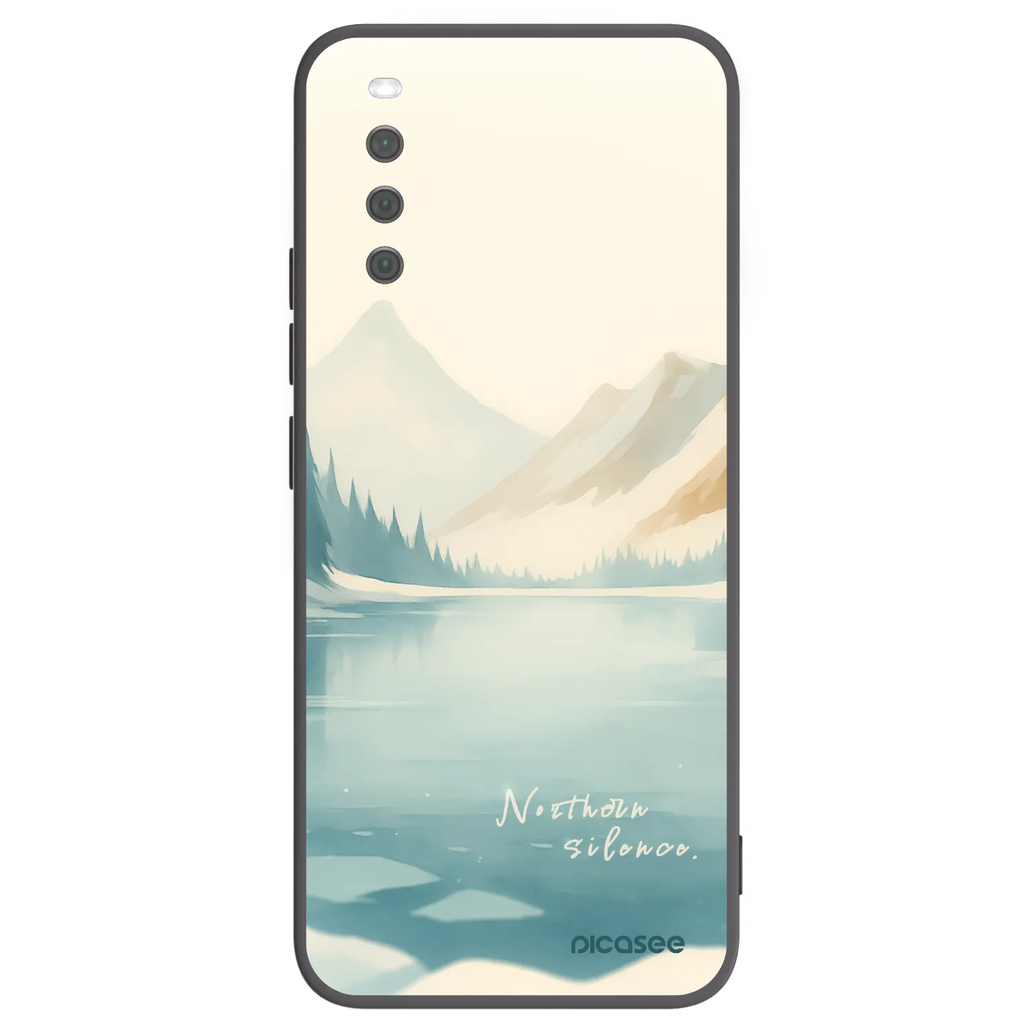 Picasee silikonski črni ovitek za Sony Xperia 10 III - NOTHERN SILENCE