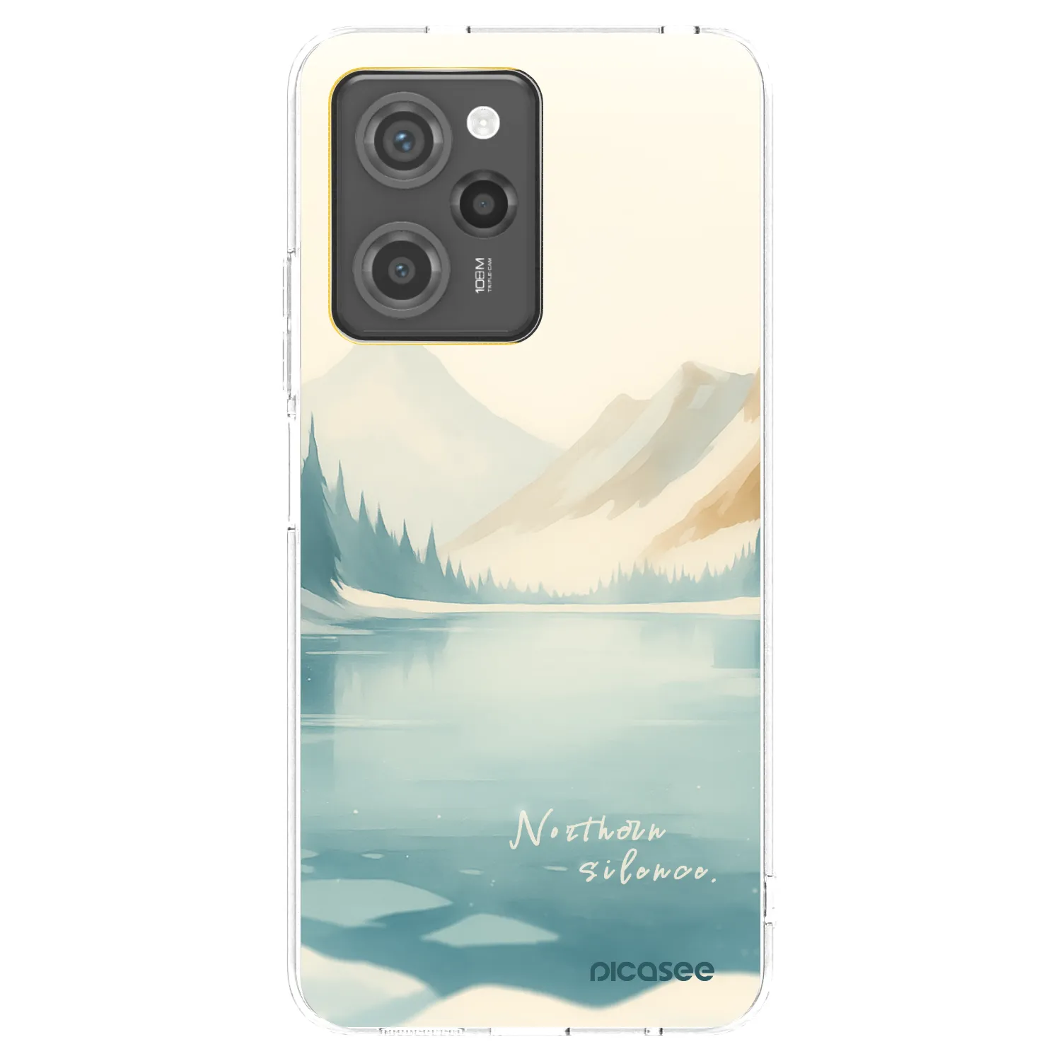 Picasee silikonski prozorni ovitek za Xiaomi Poco X5 Pro - NOTHERN SILENCE