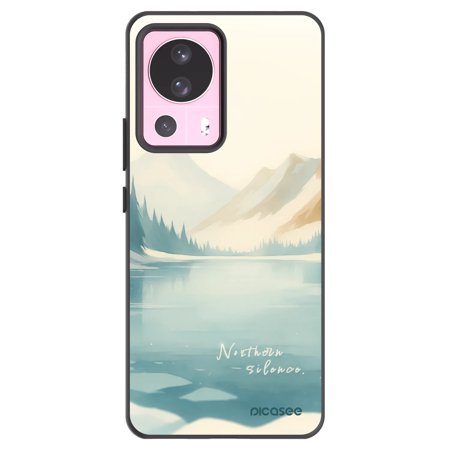 Picasee silikonski črni ovitek za Xiaomi 13 Lite - NOTHERN SILENCE